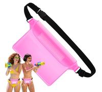 Waterproof Waist Pack, Waterproof Fanny Pack, PVC Material, Cell Phone, Passport Wallet Purse Dry Protector For Boating, Swimming, Snorkeling, Kayaking, Beach, Pool, Travel, 10.63x9.45 In