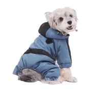 Waterproof Winter Dog Coat with Four Leg Design Fashion Down Jackets for Cold Weather Outdoor Activity Breeds Outerwear Dog Clothing