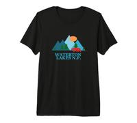 Waterton Lakes National Park in Alberta Canada Nature Camiseta Premium