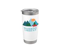 Waterton Lakes National Park in Alberta Canada Nature Vaso térmico de acero inoxidable de doble pared