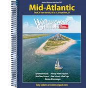 Waterway Guide Mid-Atlantic 2025: guía de crucero esencial para navegar en el Atlántico ICW