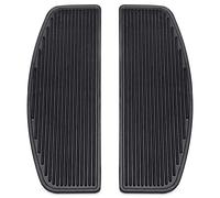 WATERWICH - Insertos de reposapiés para conductor delantero compatible con Harley Davidson Touring Road Glide Electra Glide Heritage Softail Road King