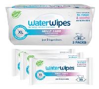 WaterWipes adulto 3x30 toallitas - higiene íntima diaria - WATERWIPES