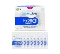 WaterWipes HydroCool Toallitas Refrescantes XL, Paños Corporales para Enfriamiento Instantáneo, Control de Olor y Sudor, Ideales para Gimnasio, Viajes y Aire Libre, 64 unidades (8 paquete)