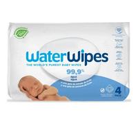 WaterWipes Lingettes Bébé 99,9% 4x60uds