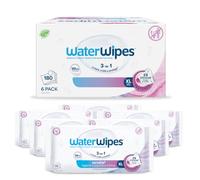 WaterWipes Sensitive+ Body & Intimate XL Wipes, 99,9% de agua, sin perfume