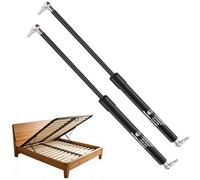 WateryWave 450MM 800N Resortes de Gas para Maletero con Articulación de Bola Amortiguador puerta Cocina Amortiguadores Maletero para Muebles (Peso de la tapa adecuada 69-89,5kg) 2Pcs