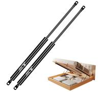 WateryWave 500MM 800N Resorte de Gas con Cabezas de ojo de 8mm Muelles de Gas Pistones Hidraulicos Muebles para la Puerta de la Escotilla del Piso del Gabinete de Tapa Pesada(500MM-800N)
