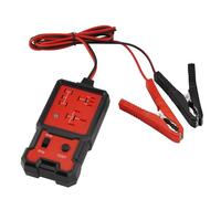 WateryWave Probador de batería de coche de 12 V, probador de relé electrónico automotriz, luz indicadora LED universal, comprobador de batería de coche, 4 pines, 5 pines, prueba rápida, analizador de