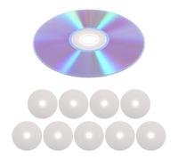 WATIIFUFU 10 Discos DVD-r Grabables de Alta Capacidad Transferencia, Material Plástico Resistente para Almacenamiento de Vídeos y Entretenimiento en Casa