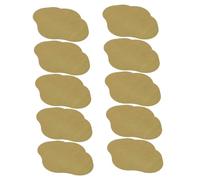 WATIIFUFU 10 Hojas Pastillas Del Hogar Pegatinas Pequeños Adelgazantes Adelgazantes Portátiles Accesorio Para El Ombligo Grupo De Obesidad Spunlace No Tejido