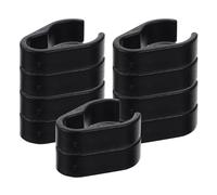 WATIIFUFU 10 Unidades Abrazaderas para Cables de Micrófono Organizador de Cables y Soporte Fijo para Micrófonos en Estudios de Grabación y Soportes de Teclado