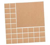 WATIIFUFU 100 Tarjetas para Banquetes y Bodas Cartulina Marrón Plegable Tarjetas de Mesa Vacías para Nombres Independientes para Eventos y Fiestas