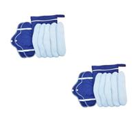 WATIIFUFU 16 Piezas Toalla Sanitaria Lavable Paño De Mamá Lavable Compresas Menstruales Reutilizables Paño De Higiene Menstrual Tapete Sanitario Reutilizable Toalla Sanitaria De Tela Blue