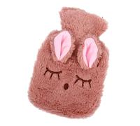 WATIIFUFU 1juego Calido Bolso De Agua Caliente Funda Desmontable Para Invierno Calentador De Manos De Peluche Para Aliviar Dolores y Lesiones