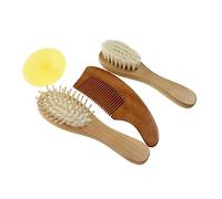WATIIFUFU 1juego Utensilios Para Baño Infantil Peine y Cepillo Suave Para Limpiar Cabeza De Bebés Para Cumpleaños y Celebraciones