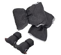 WATIIFUFU 1par Guantes De Cochecito Para Invierno Manguitos Antiviento y Antifreeze Accesorios De Carro Calidez y Comodidad Frío