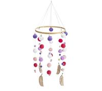 WATIIFUFU 1pieza Adorable Colgante De De Pelo Para Decoración De Pared Accesorio Estilo Bohemio Para Salón y Tienda