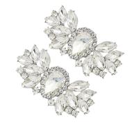 WATIIFUFU 2 Piezas Accesorios Para Clips De Zapatos Delicados Hebillas Para Zapatos De Boda Clips Para Para Novia Una Pareja