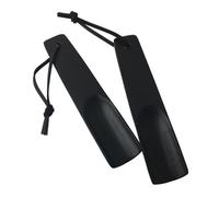 WATIIFUFU 2 piezas Calzador de Zapatos de Madera Corto de Portátil para Viaje y Hogar Ayuda Práctica para Ponerse Zapatos Diseño Suave para Adultos