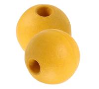 WATIIFUFU 2 Piezas Flotador de Espuma para Redes de Pesca y Trampas para Cangrejo, Amarillo, PVC, Estructura Hidrodinámica, Fácil Instalación, para Agua Natural y Salada