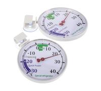 WATIIFUFU 2 piezas Termómetro Frigorífico Paquete Doble Resistente para Congelador y Refrigerador con Pantalla Clara y Uso Versátil Doméstico y Comercial