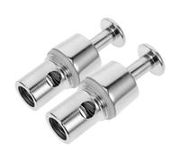 WATIIFUFU 2 Unidades de Repuesto para Dispensador de Jabón Bomba de Presión Compatibles Dispensadores de Gel y Champú de Pared Color Blanco Piezas de Recambio para Baño y Cocina