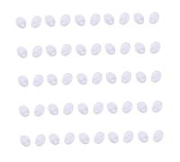 WATIIFUFU 25 Pares De Almohadillas Nasales Redondas Para Gafas De Sol Protectores Nasales Para Gafas Accesorios Para Almohadillas Finas Antideslizantes Para