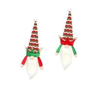 WATIIFUFU 2piezas Funda Decorativa para Botellas De Vino Accesorio Navideño Delicada Decoración para Vino para Decoración Navideña