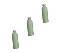 WATIIFUFU 3 piezas Botellas de Gel de Ducha con Tapa Abatible Botellas Recargables de PE para Almacenamiento Práctico y Seguro Dispensador Portátil para Baño y Viaje