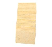 WATIIFUFU 30 piezas Esponjas de Limpieza Rectangulares para Soldadura Esponjas Resistentes al Calor para Limpieza de Puntas de Soldador Pads Prácticos y Duraderos para Estación de Soldadura