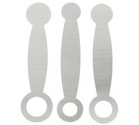 WATIIFUFU 3piezas Herramientas Reparación Almohadillas Flauta Plata Kit Mantenimiento Instrumentos Viento Travesera Piccolo