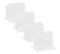 WATIIFUFU 4 Fijadores Antideslizantes para Parque Infantil, Base Pequeña Adhesiva sin Rastro, Soporte de Valla de Color Claro para Seguridad y Estabilidad de Juegos Infantiles