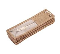 WATIIFUFU 4Pcs Fabric Wine Bag Burlap Bags Burlap Wine Bag Wine Bottle Bag The Tote Bag Wine Bags Wine Cooler Bag Wine Holder Burlap Wine Bag Decorative Wine Bag Khaki Jute