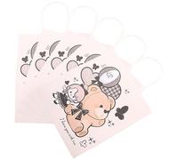 WATIIFUFU 5 Piezas Bolsas de Obsequio de Papel Oscuras Unidades Bolsas de Obsequio Asas para Fiestas Regalos de Cumpleaños para Envolver Regalos