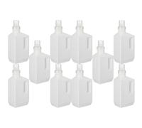 WATIIFUFU 5 Piezas Botella de Champú y Loción 400ml de Pe Recargable