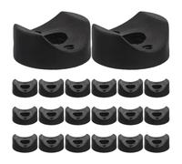 WATIIFUFU 60 Unidades Ajuste de Arandela para Brazo de Andador Plástico Curva para Perno de Compatible con Tubo Repuesto para Andadores