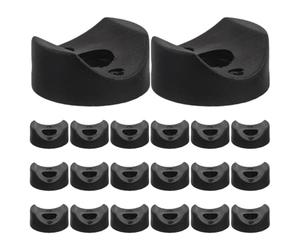 WATIIFUFU 60 Unidades Ajuste de Arandela para Brazo de Andador Plástico Curva para Perno de Compatible con Tubo Repuesto para Andadores