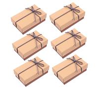 WATIIFUFU 6piezas Cajas Para Lápiz Labial Estuche De Festival Caja De Maquillaje