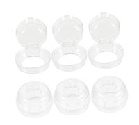 WATIIFUFU 6piezas Cubierta Protectora De Botones Para Estufa De Gas De Protectores De Perilla De Seguridad Infantil Cubiertas De Quemador De Estufa Bloqueo Para Hornos Uso Cocina