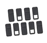 WATIIFUFU 9piezas Cubierta De Privacidad para Webcam Deslizable y Metálica Protección contra Hackers para Laptop Tablet y Smartphone Diseño Compacto y Duradero Color Negro