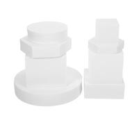 WATIIFUFU Accesorios para Fotografía en Espuma de Cubo 8 Piezas Color para Sesión de Fotos de Productos Joyería Cosméticos Formas Geométricas para Fondo y Exhibición de Estudio