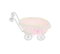 WATIIFUFU Adornos De Ratán Sintético Para Cochecito De Bebé, Cestas De Dulces De Ratán Sintético, Cestas De Dulces Para Baby Shower, Cesta Para Servir, Organizador De Almacenamiento De