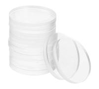 WATIIFUFU Almohadillas Antideslizantes Transparentes para Muebles de Silicona, Protector de Mesa de Vidrio 25mm Diámetro X 3mm Grosor, 12 Piezas para Escritorio, Comedor y Uso