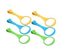WATIIFUFU Anillos Colgantes para Cuna de Ñiño Recién Nacido 6 Piezas de Plástico Diseño Seguro y Fácil para Apoyo y Equilibrio en Guardería o Cuna