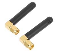 WATIIFUFU Antena de Alta Ganancia 2.4g Conector SMA Macho, Diseño Compacto y Ligero, Material Abs, Paquete de 2 Unidades para Receptor Inalámbrico y Dispositivo Celular