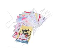 WATIIFUFU Bandera de Cuerda Estilo Japonés Gato Suerte 21x14 Cm Decoración Colgante para Restaurante Izakaya Fiesta Hogar Ambiente Festivo
