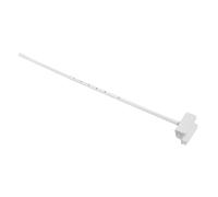 WATIIFUFU Base de Soporte de Mosquitos Soporte para de Cuna Accesorios para bebés de Cama mosquitero Marco de Cuna Titular de la Red de Estante para AbS Blanco