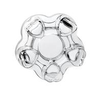 WATIIFUFU Base para Calentar Tetera de Vidrio Forma de Corazón, Calentador para Té Función de Mantener Caliente y Diseño Creativo para Uso Hogar