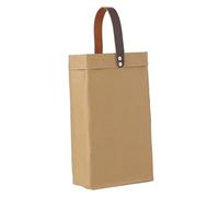 WATIIFUFU Bolsa De De Papel Kraft para Bolsa De Mano para Envolver Botellas para De Vino para